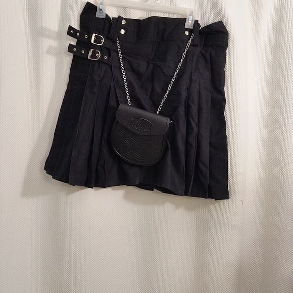 ♥️Pleaded skirt with attached purse Women's - Picture 1 of 3